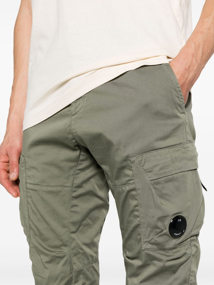C.P Company - Pantalon Cargo Green Stretch Steen Loose - Lothaire