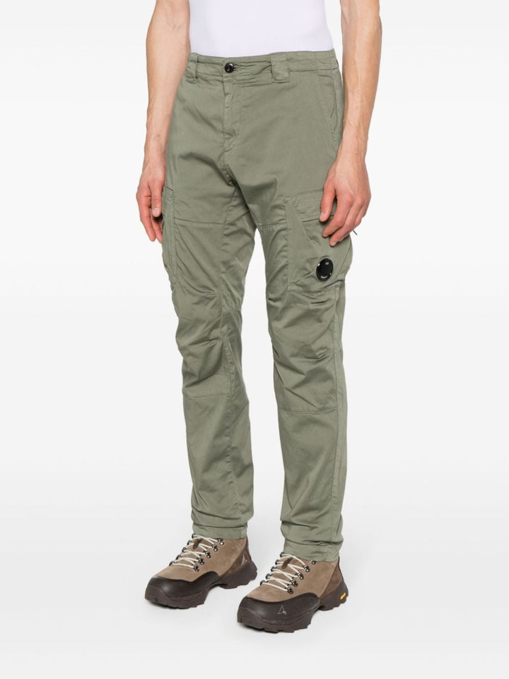 C.P Company - Pantalon Cargo Green Stretch Steen Loose - Lothaire