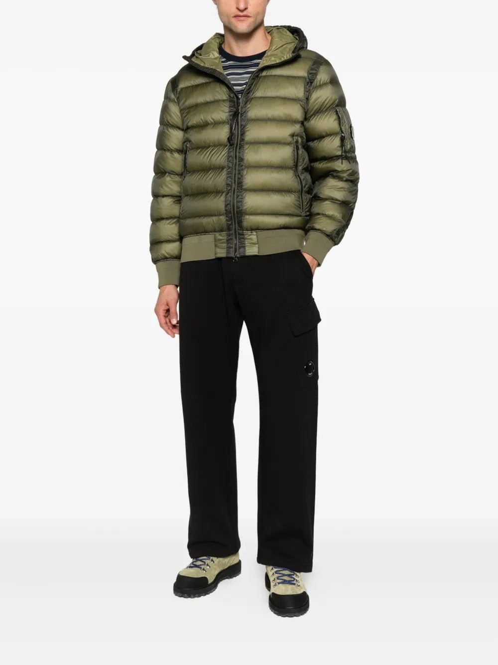 C.P. COMPANY - Pantalon de Jogging à Détail de Poche Noir - Lothaire