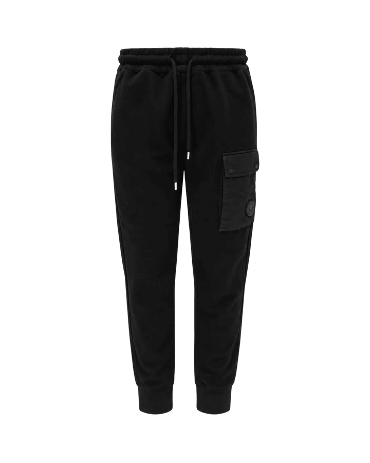 C.P. COMPANY - Pantalon de Jogging Lens en Coton Noir - Lothaire