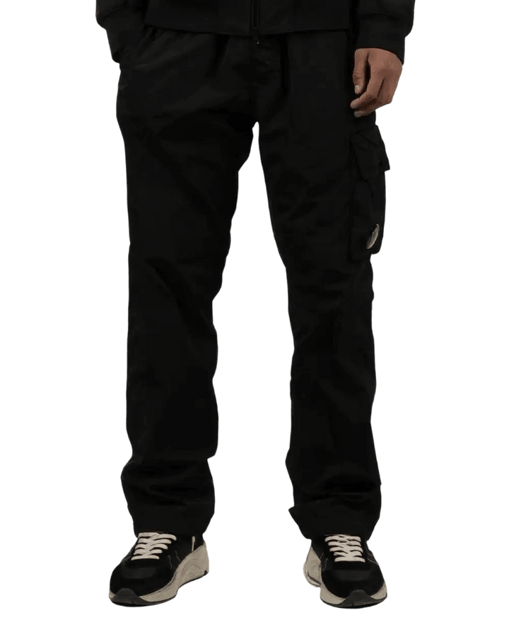 C.P. COMPANY - Pantalons à Poche Cargo Noir - Lothaire