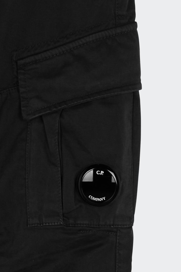 C.P. COMPANY - Pantalons Cargo Pocket Trousers Noir - Lothaire