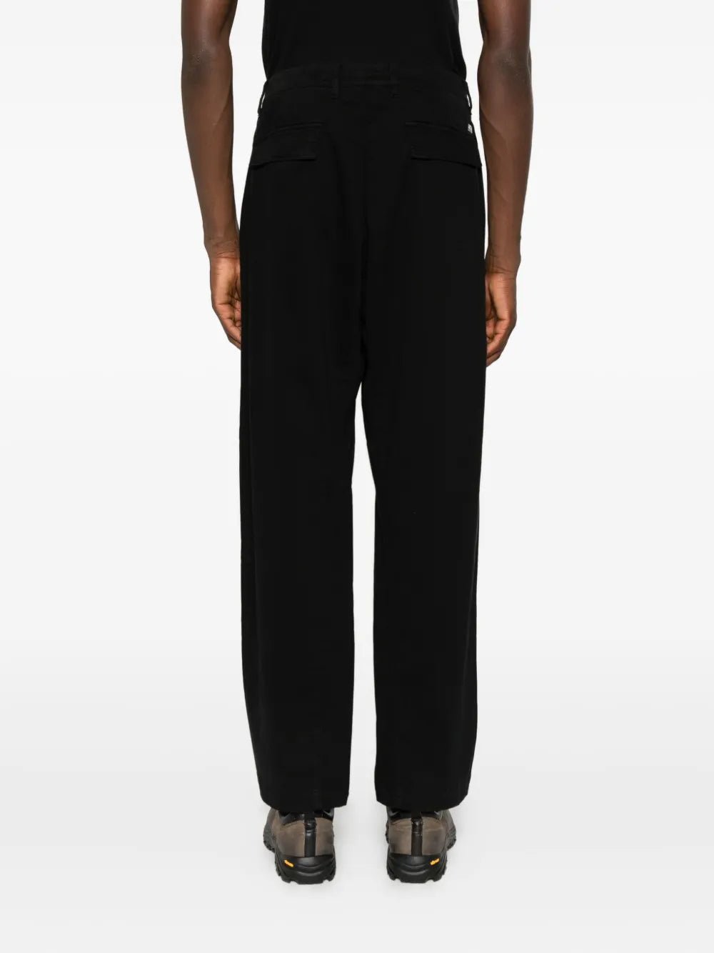 C.P. COMPANY - Pantalons Cargo Pocket Trousers Noir - Lothaire