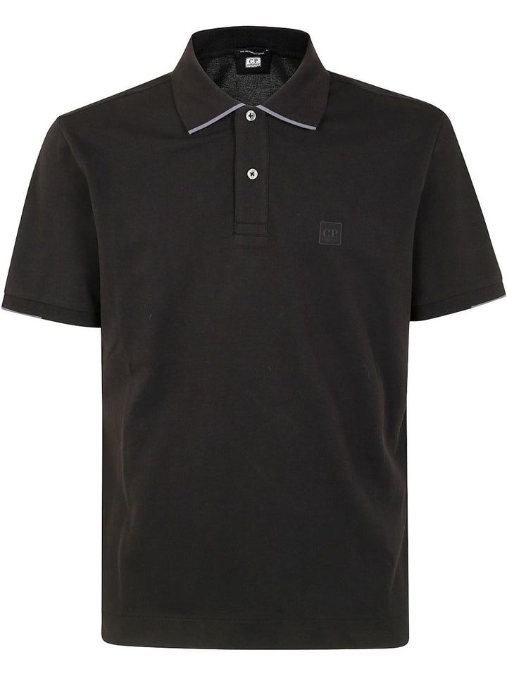 C.P. COMPANY - polo Metropolis Series noir - Lothaire