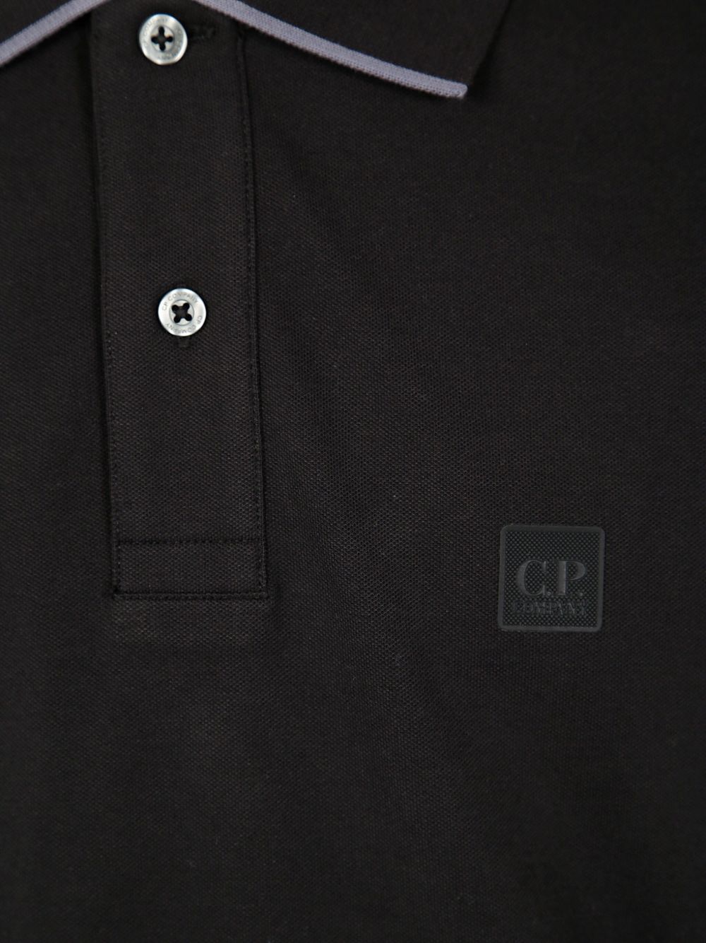 C.P. COMPANY - polo Metropolis Series noir - Lothaire