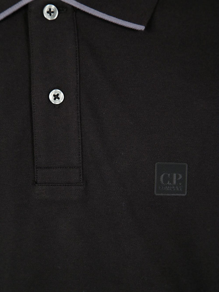C.P. COMPANY - polo Metropolis Series noir - Lothaire