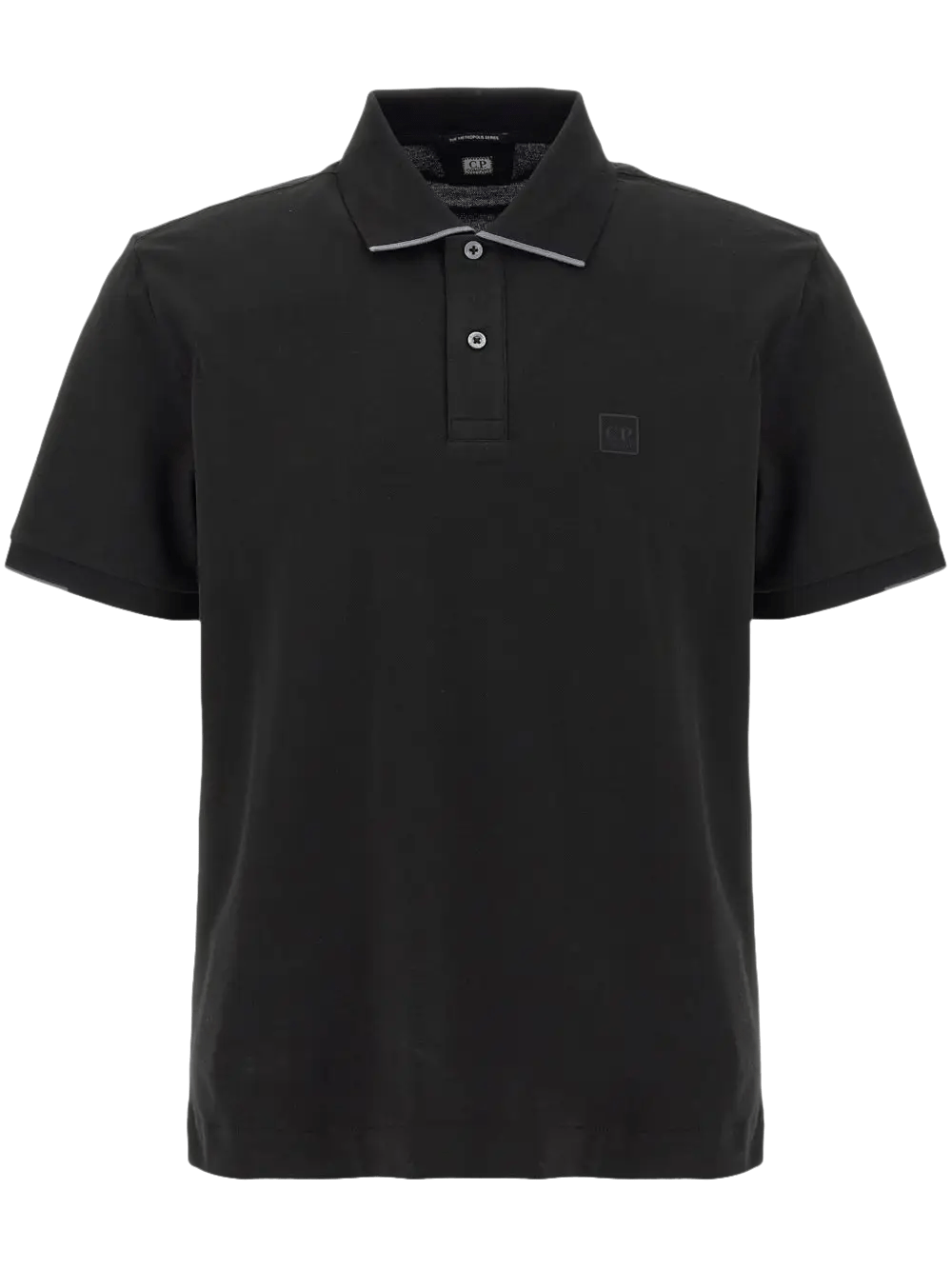 C.P. COMPANY - polo Metropolis Series noir - Lothaire