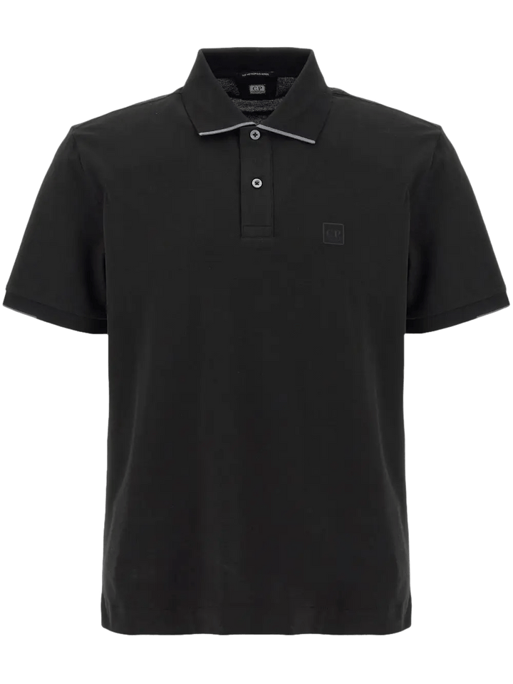 C.P. COMPANY - polo Metropolis Series noir - Lothaire