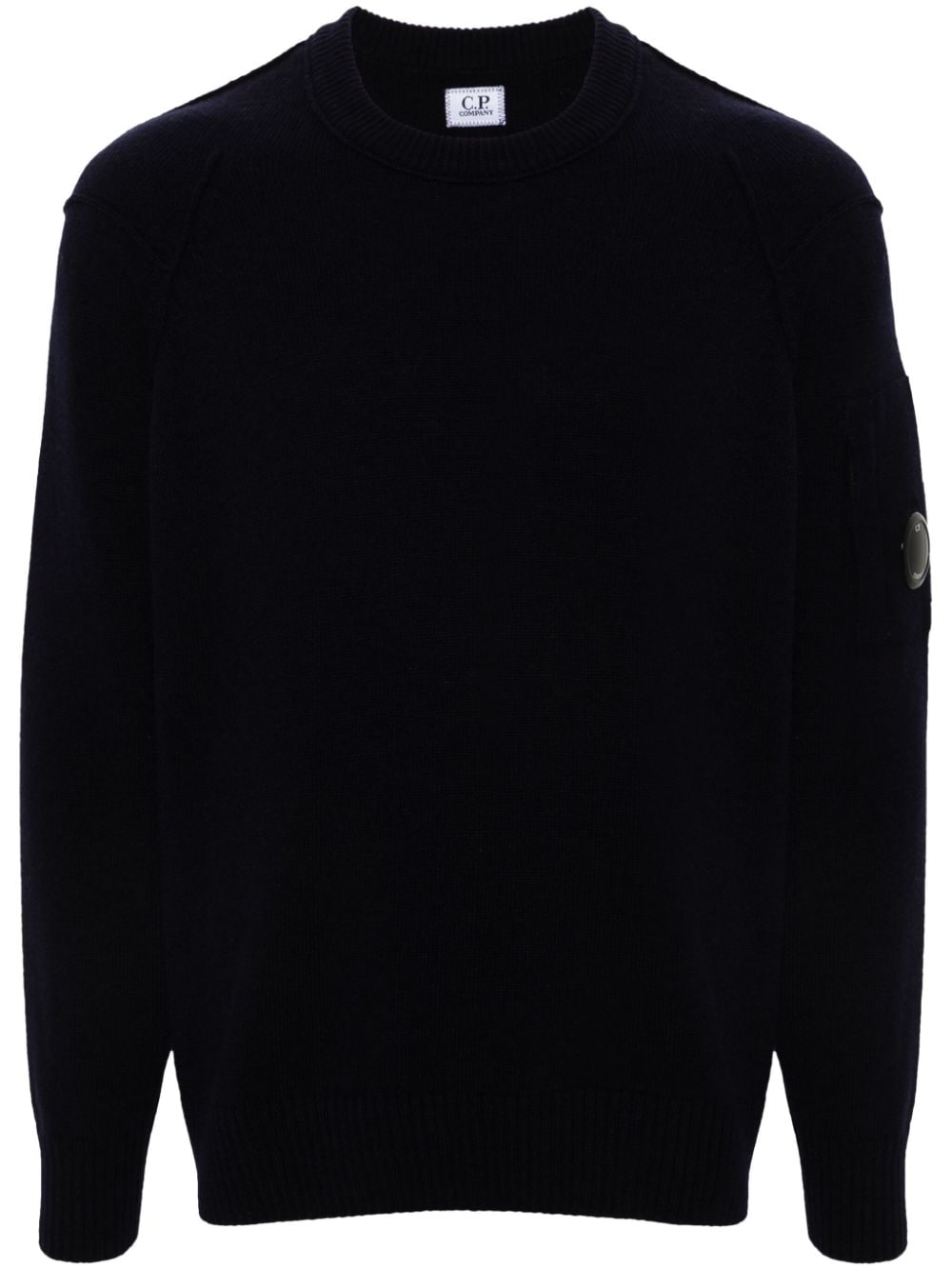 C.P Company - Pull à col rond noir - Lothaire