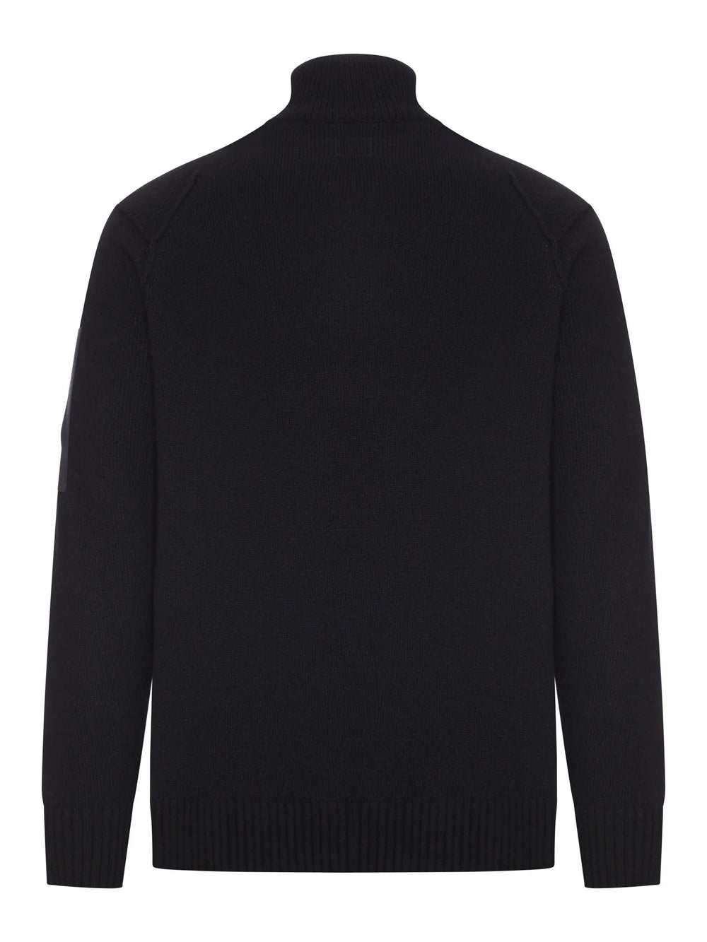 C.P. COMPANY - Pull à col roulé zippé en laine Noir - Lothaire