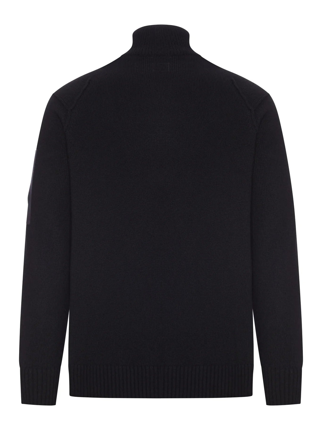C.P. COMPANY - Pull à col roulé zippé en laine Noir - Lothaire