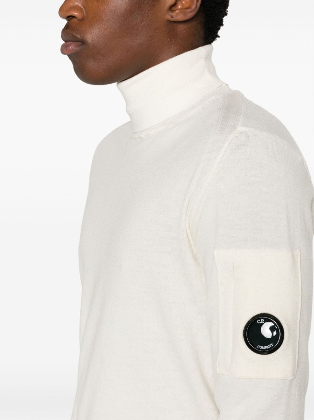 C.P. COMPANY - Pull Blanc - Lothaire