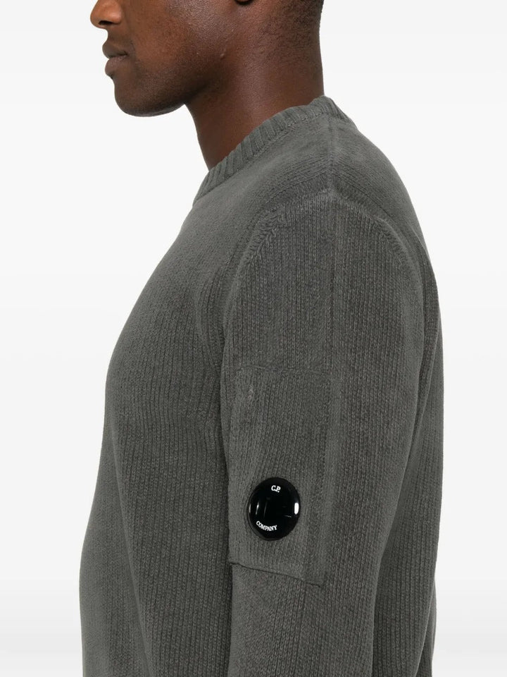 C.P. COMPANY - Pull Côtelé Gros Foncé - Lothaire