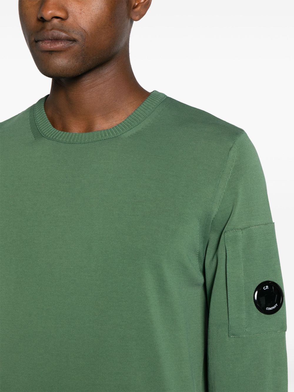 C.P Company - Pull coton Duck Green - Lothaire