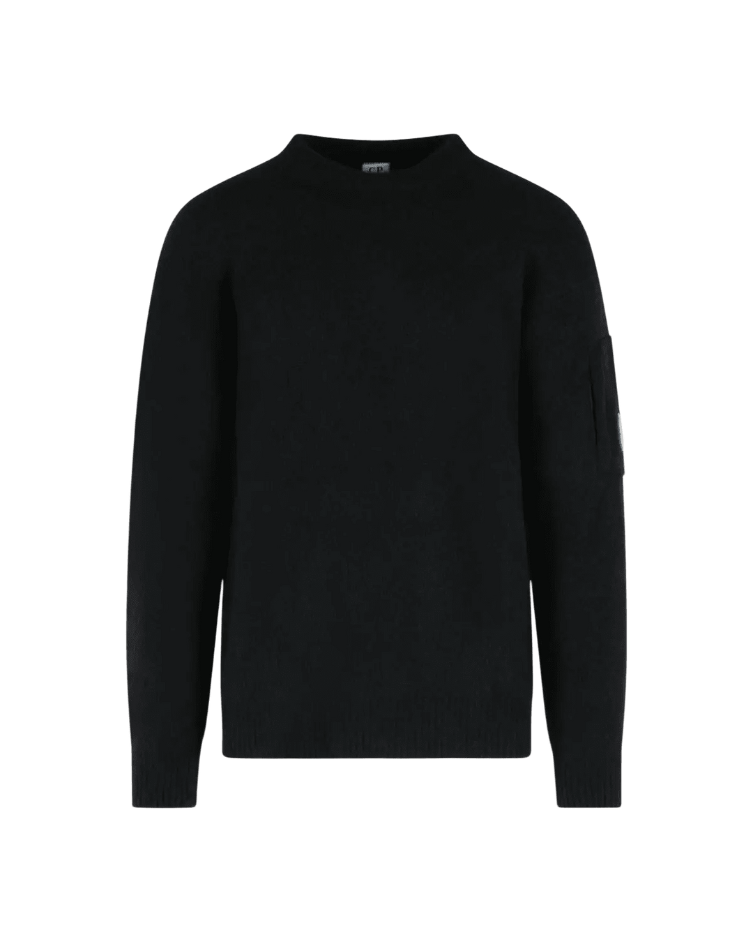 C.P. COMPANY - Pull en Laine Mélangée Noir - Lothaire