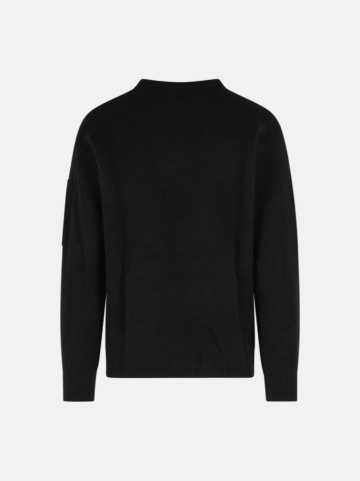 C.P. COMPANY - Pull en Laine Mélangée Noir - Lothaire