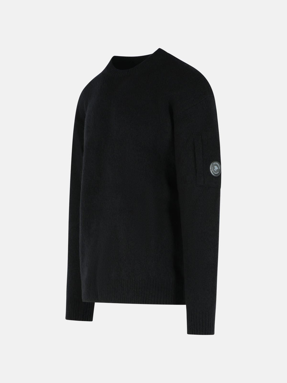 C.P. COMPANY - Pull en Laine Mélangée Noir - Lothaire