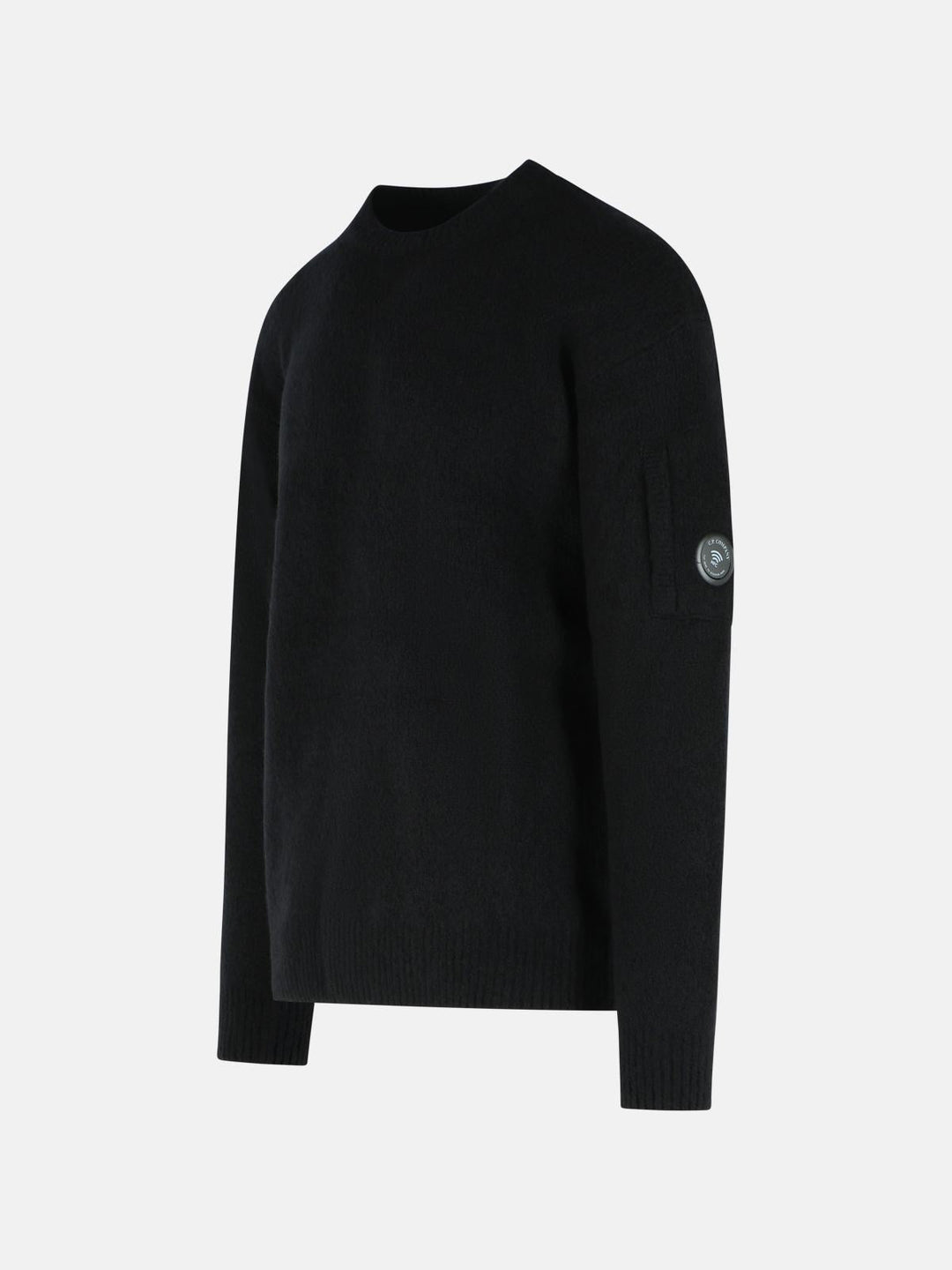 C.P. COMPANY - Pull en Laine Mélangée Noir - Lothaire