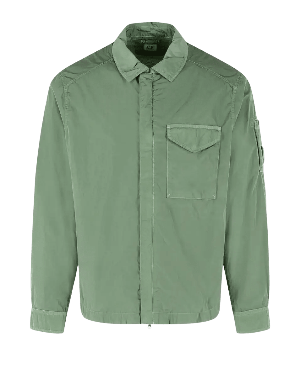 C.P. COMPANY - Surchemise à Poches Poitrine Verte - Lothaire