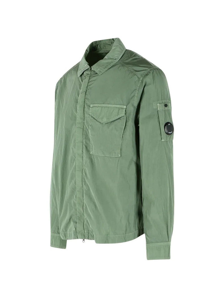 C.P. COMPANY - Surchemise à Poches Poitrine Verte - Lothaire