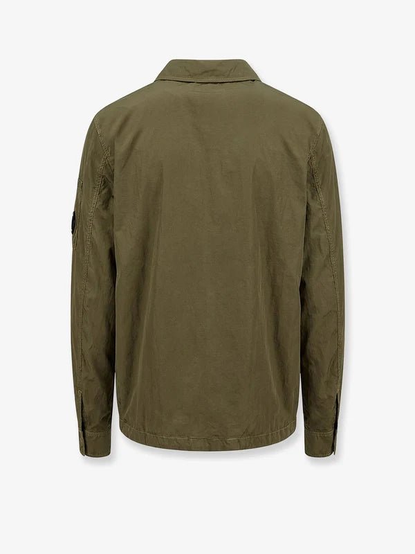 C.P. COMPANY - Surchemise Chrome-R à Lens Vert olive - Lothaire