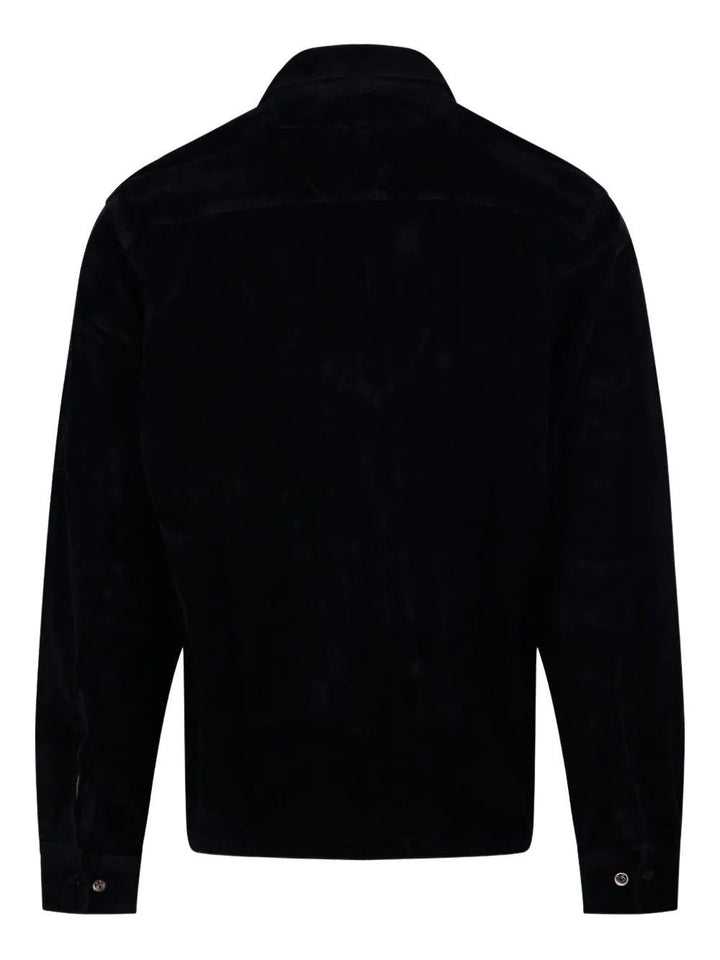C.P. Company - Surchemise en Velours Côtelé Noir - Lothaire