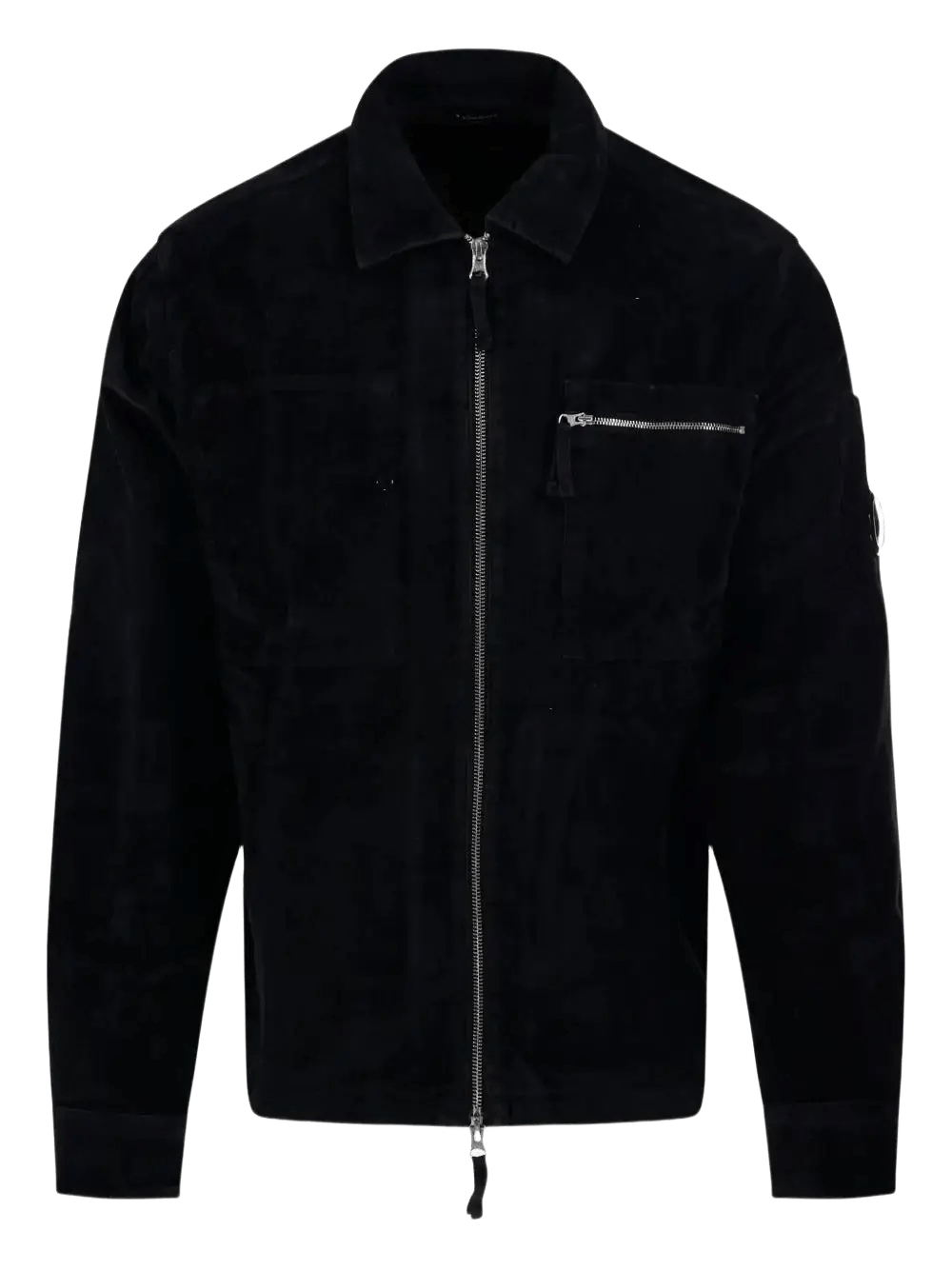 C.P. Company - Surchemise en Velours Côtelé Noir - Lothaire