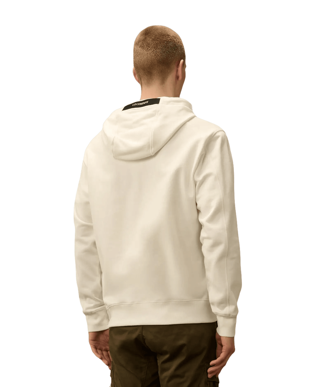 C.P. COMPANY - Sweat à capuche Blanc cassé - Lothaire