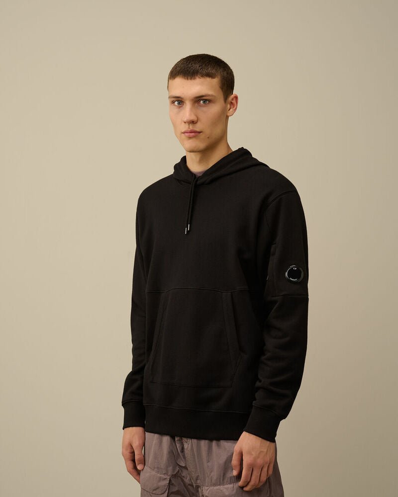 C.P. COMPANY - Sweat a capuche Noir - Lothaire