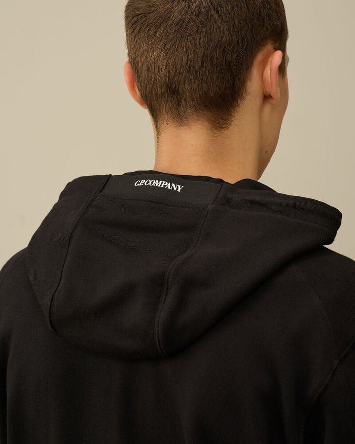 C.P. COMPANY - Sweat a capuche Noir - Lothaire