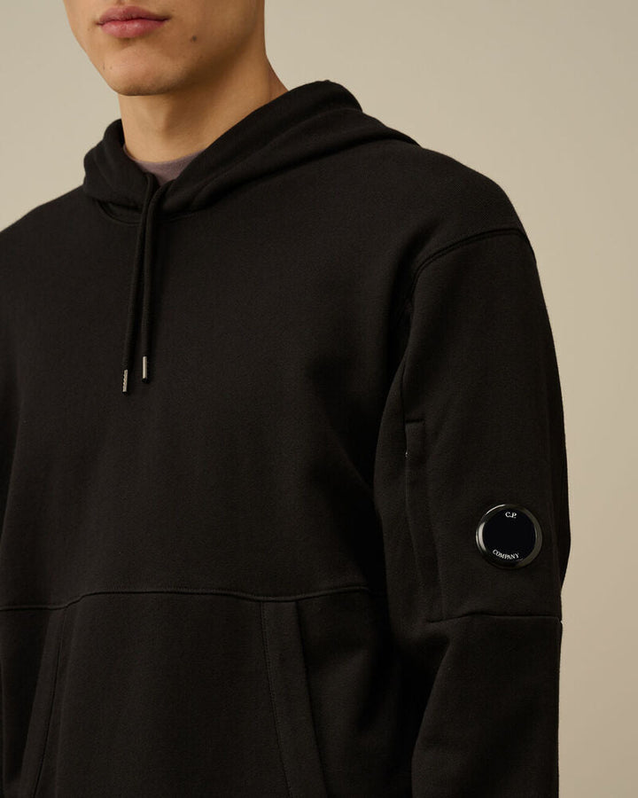 C.P. COMPANY - Sweat a capuche Noir - Lothaire