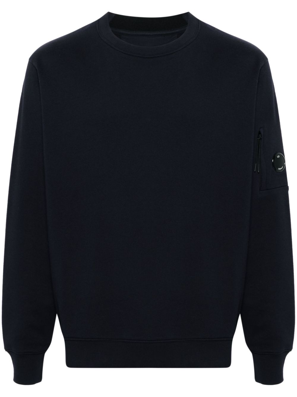 C.P. COMPANY - sweat à détail verre de lunette signature bleu eclipse - Lothaire