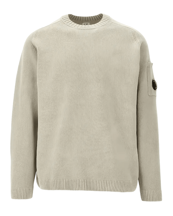 C.P. COMPANY - Sweat à Patch Compass Beige - Lothaire