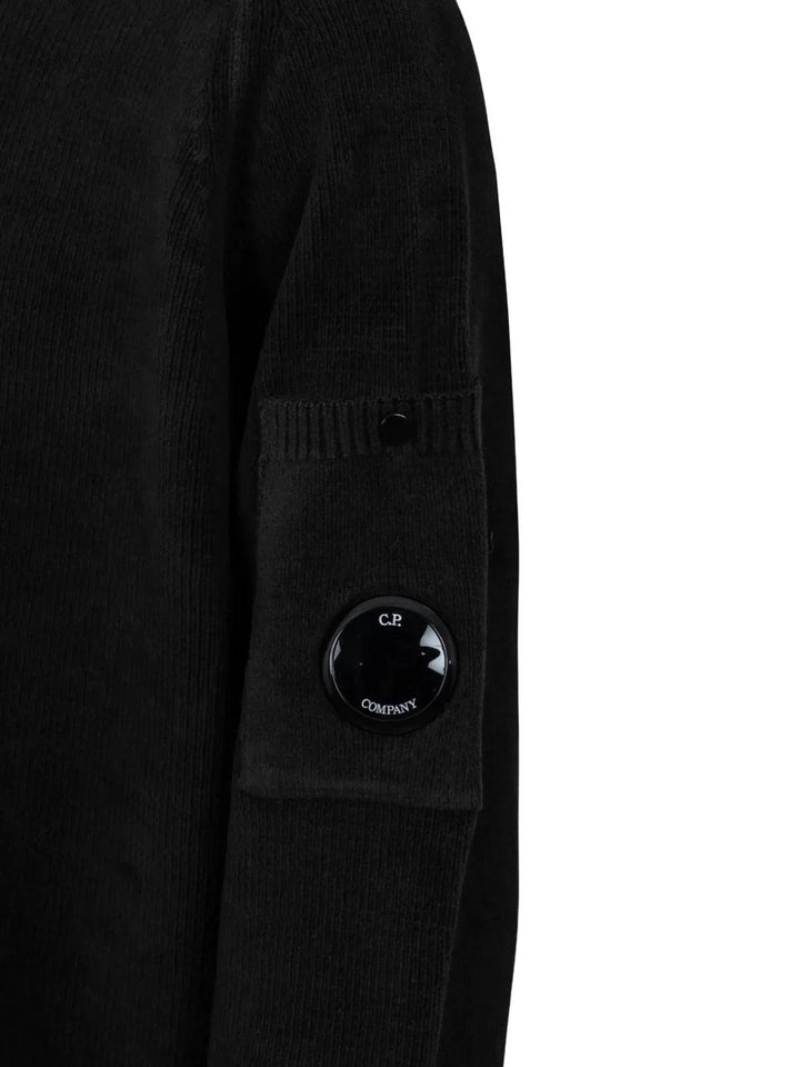 C.P. COMPANY - Sweat à Patch Logo Noir - Lothaire