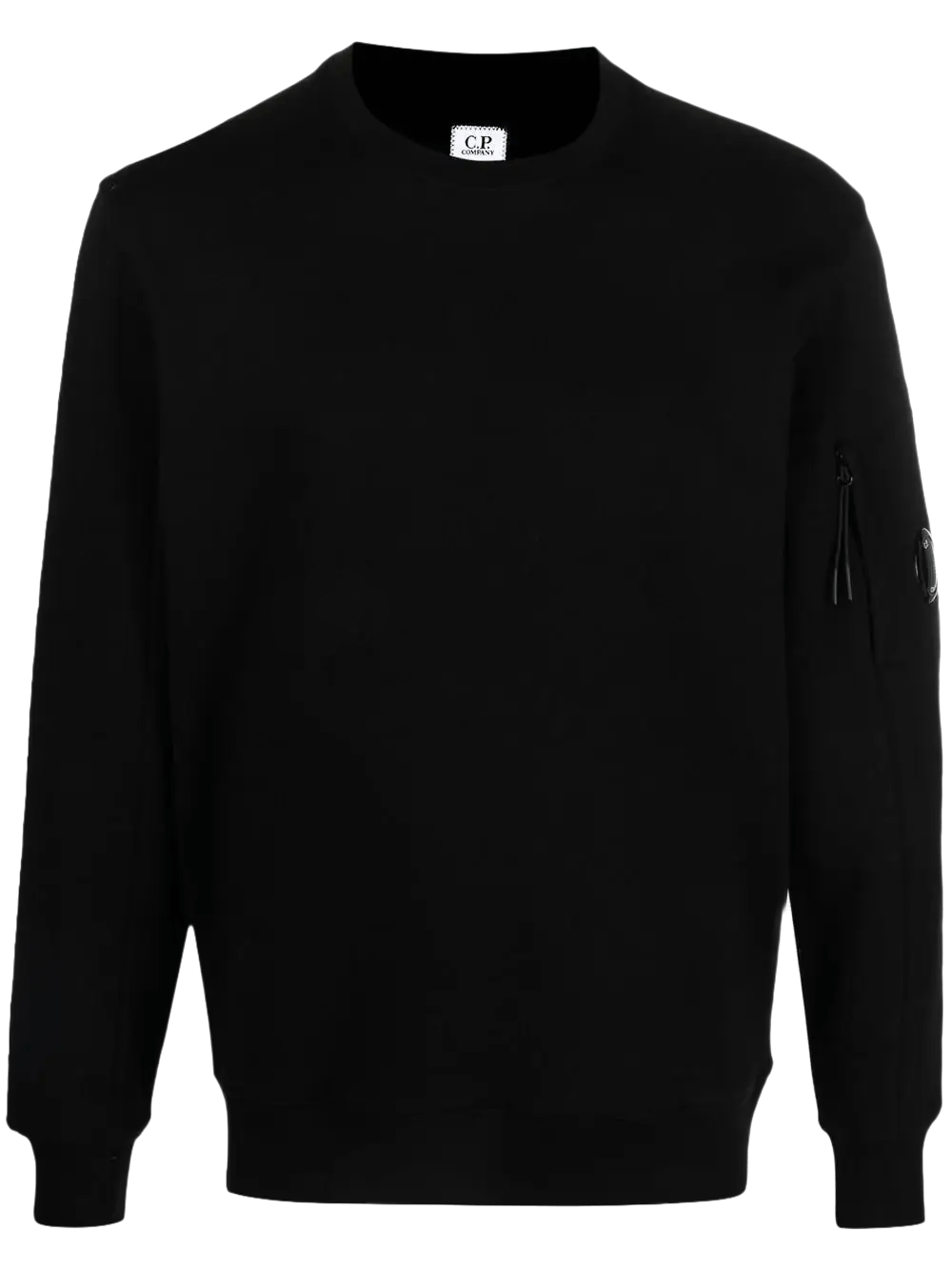 C.P. COMPANY Sweat Diagonal raised fleece Black - Lothaire