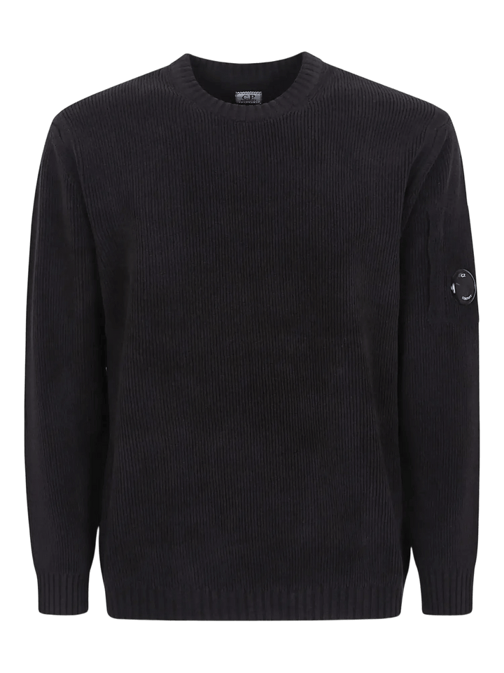 C.P. COMPANY - Sweat en Cotton Chenille Crewneck Sweater - Lothaire