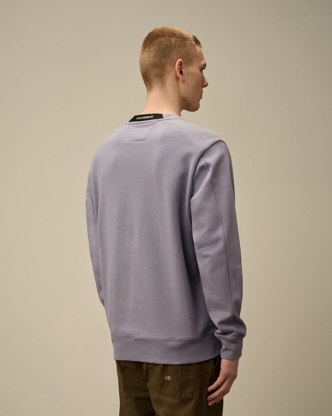 C.P. COMPANY - Sweat ras du cou Violet - Lothaire