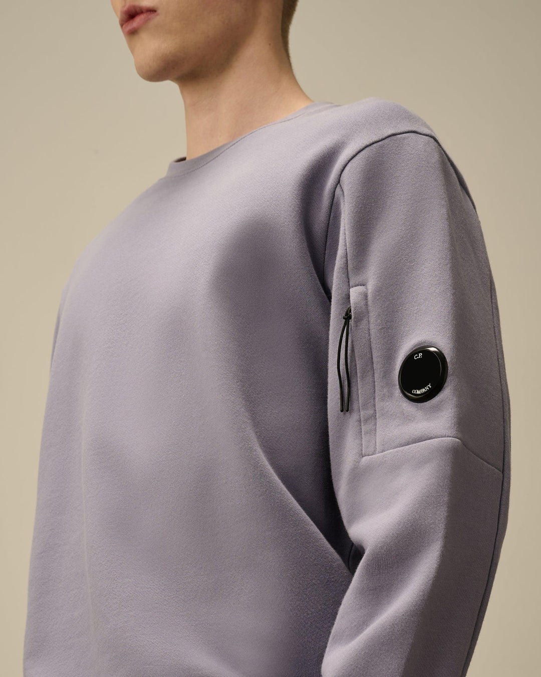 C.P. COMPANY - Sweat ras du cou Violet - Lothaire