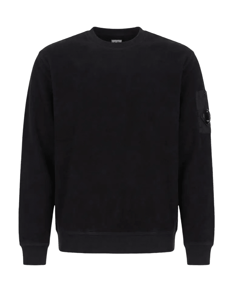 C.P. COMPANY - Sweat-shirt à Col Rond Noir - Lothaire