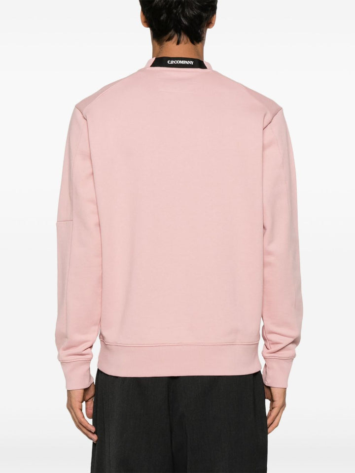 C.P. COMPANY - Sweat-shirt col rond misty rose - Lothaire