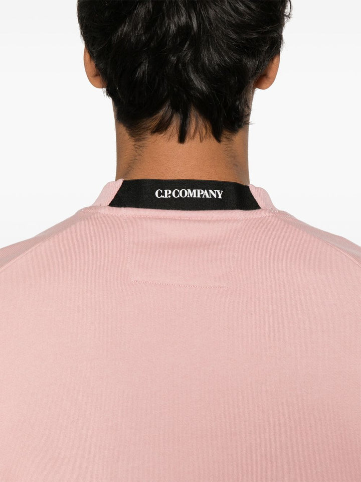 C.P. COMPANY - Sweat-shirt col rond misty rose - Lothaire