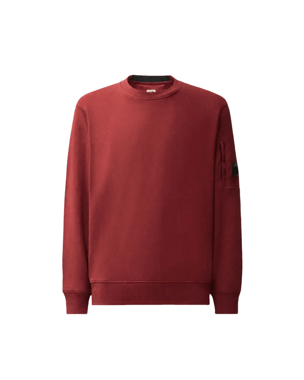 C.P. COMPANY - Sweat-shirt Diagonal Raised Fleece Lens Rouge Andorre - Lothaire