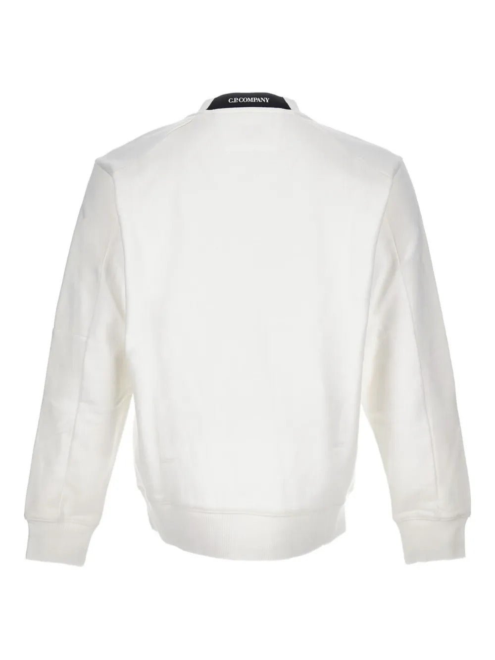 C.P. COMPANY - Sweatshirts Enroulé à Logo Blanc - Lothaire
