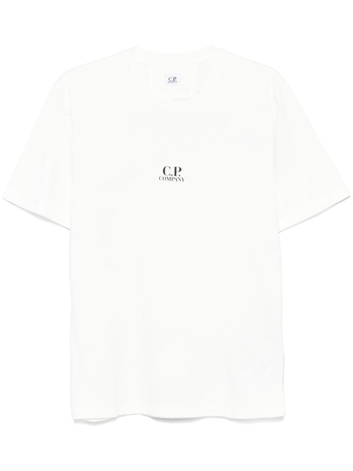 C.P. Company - t-shirt à imprimé graphique BLANC - Lothaire