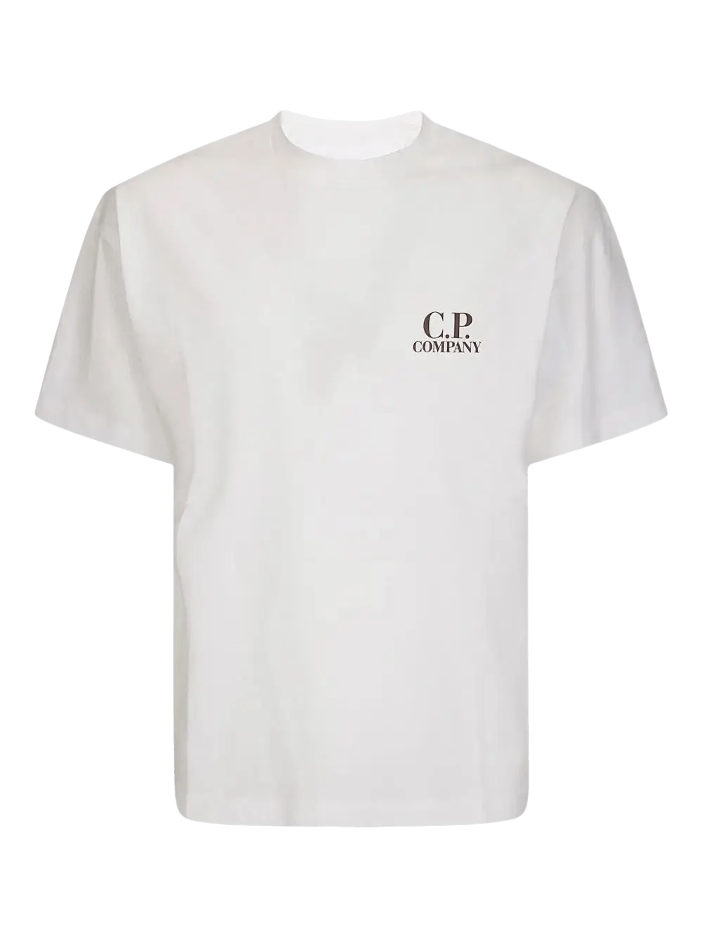C.P. COMPANY - T-shirt à logo imprimé blanc - Lothaire