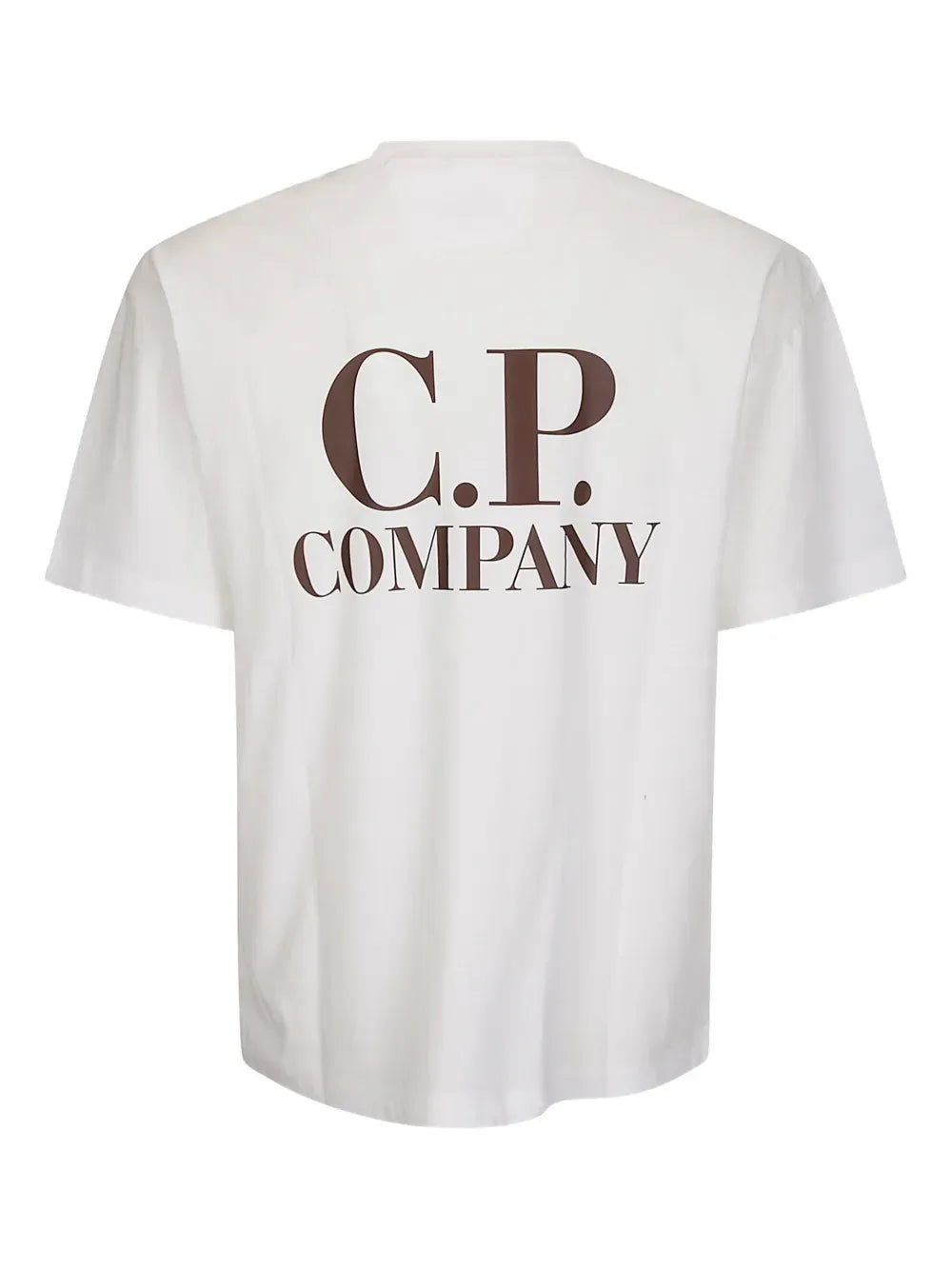 C.P. COMPANY - T-shirt à logo imprimé blanc - Lothaire