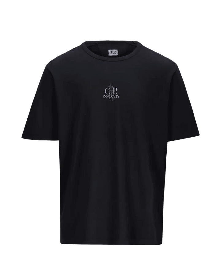C.P. COMPANY - T-shirt à logo imprimé Noir - Lothaire