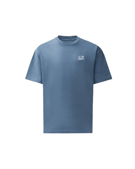 C.P. COMPANY - T-shirt British Sailor en jersey 30/1 Bleu Orion - Lothaire