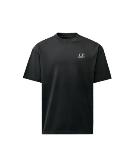 C.P. COMPANY - T-shirt British Sailor en jersey 30/1 Noir - Lothaire