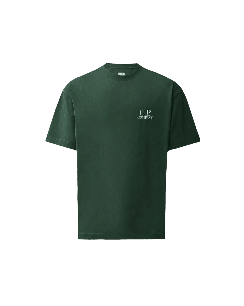 C.P. COMPANY - T-shirt Comfort en jersey de coton Vert sapin - Lothaire